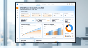 Calculadora de rendimiento: comparación entre rendimiento bruto y neto en crowdfunding